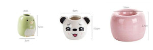 2pcs! Cartoon Ceramic Toothbrush